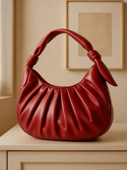 Maroon Zebaish Collection Shoulder Bag-ZB-030