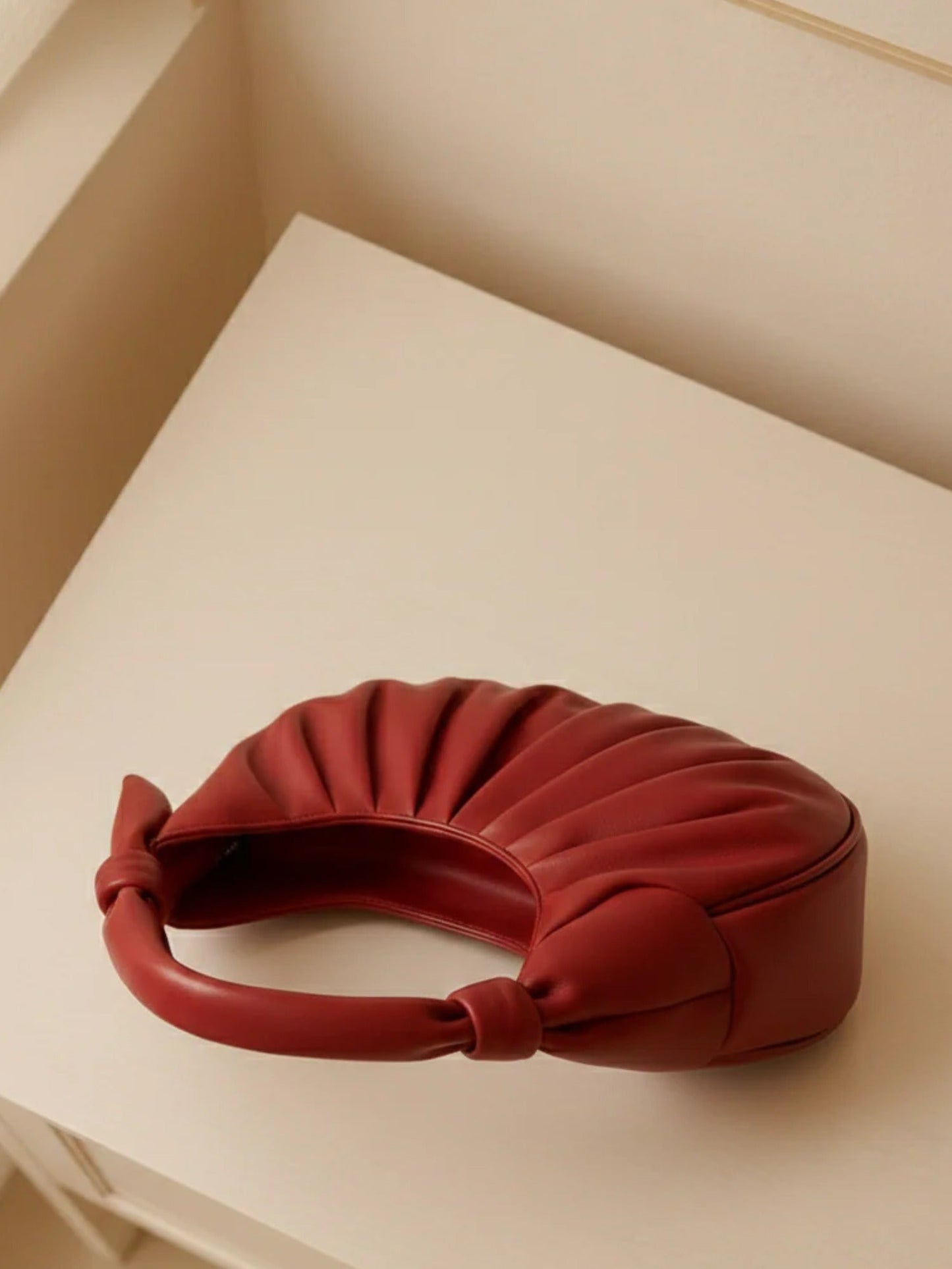 Maroon Zebaish Collection Shoulder Bag-ZB-030