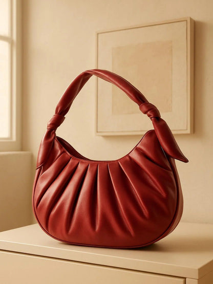 Maroon Zebaish Collection Shoulder Bag-ZB-030