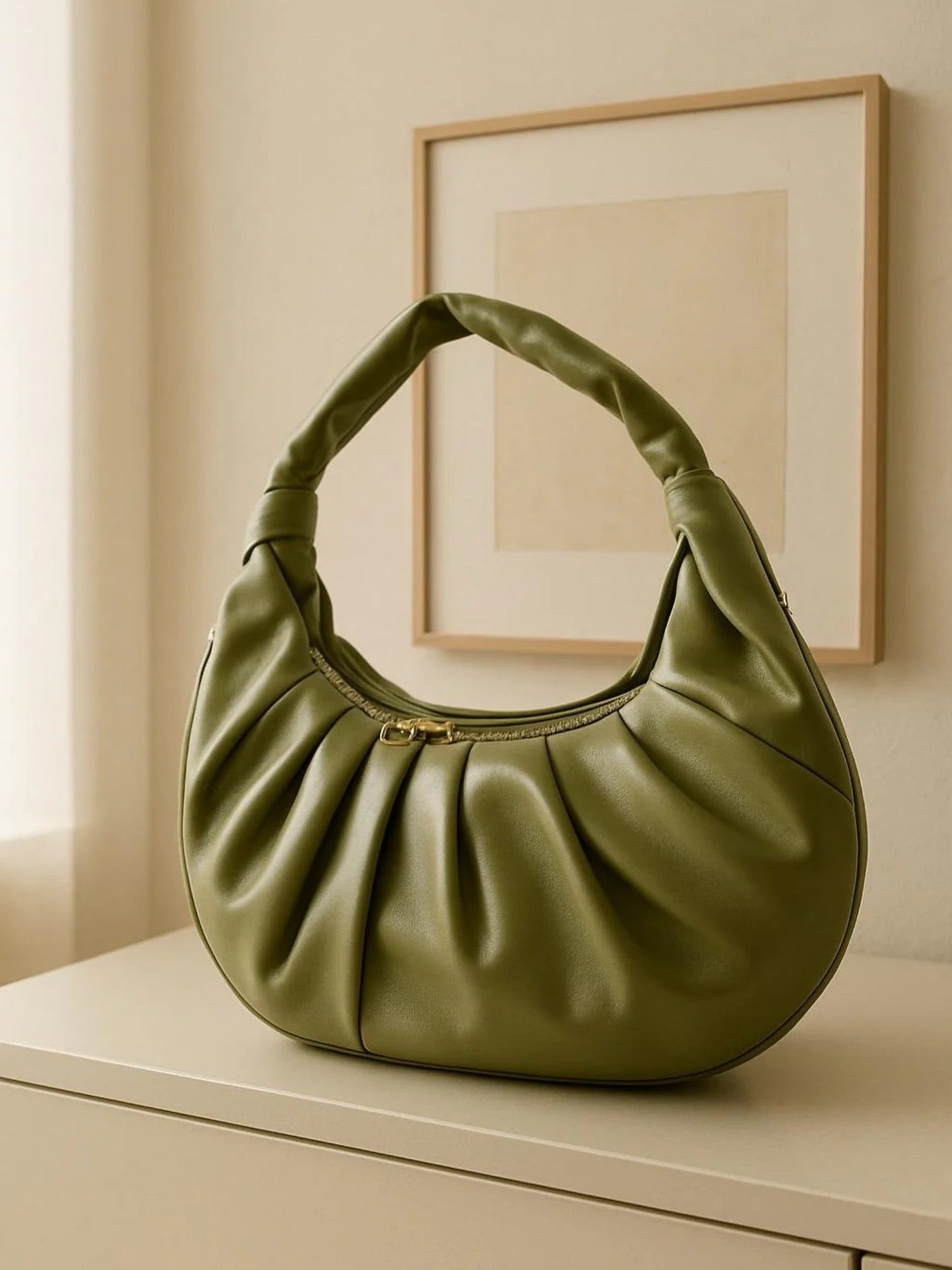 Olive Zebaish Collection Shoulder Bag-ZB-029