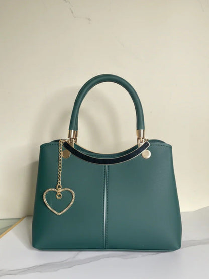 Green Zebaish Collection Hand Bag-ZB-018