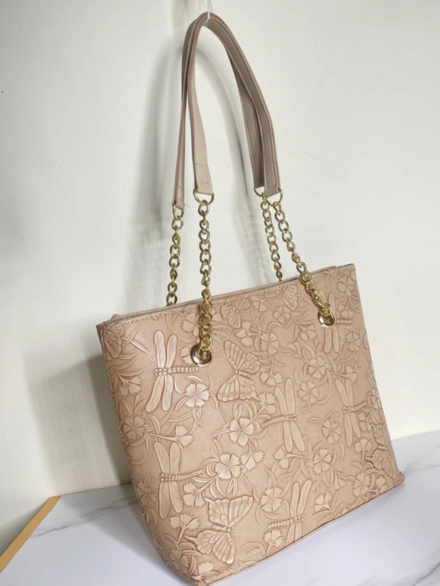 beige Zebaish Collection Tote Bag-ZB-012