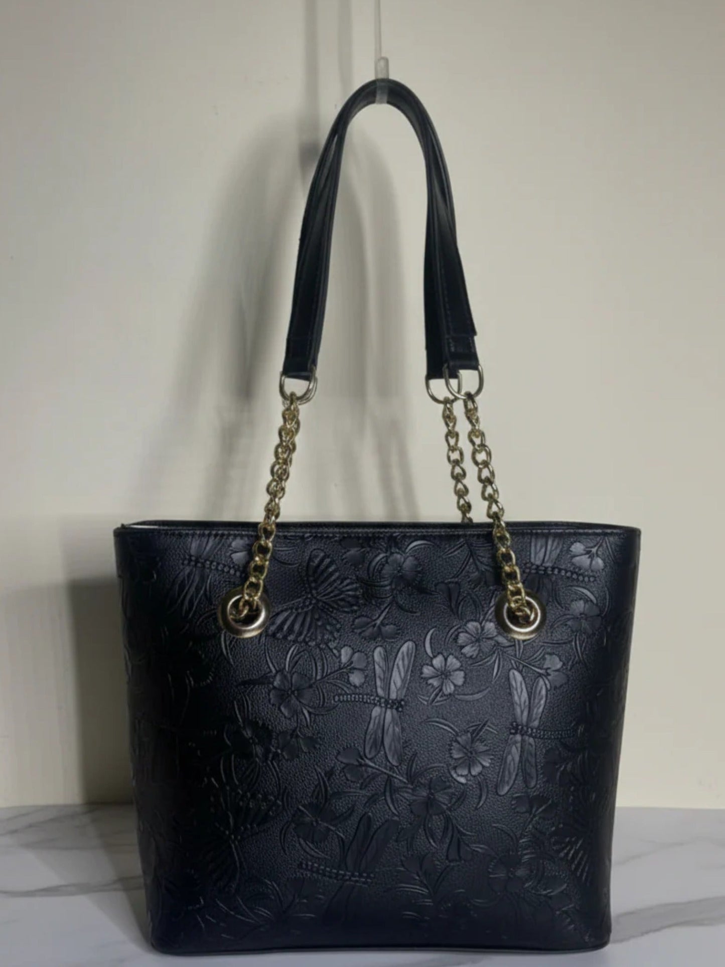 Black Zebaish Collection Tote Bag-ZB-010
