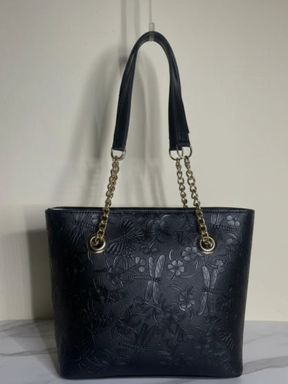 Black Zebaish Collection Tote Bag-ZB-010