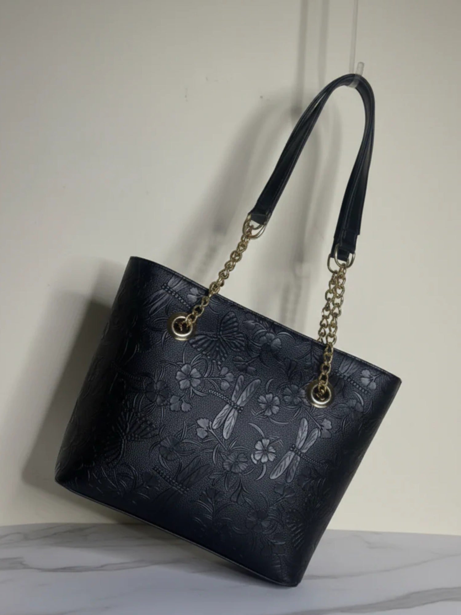 Black Zebaish Collection Tote Bag-ZB-010