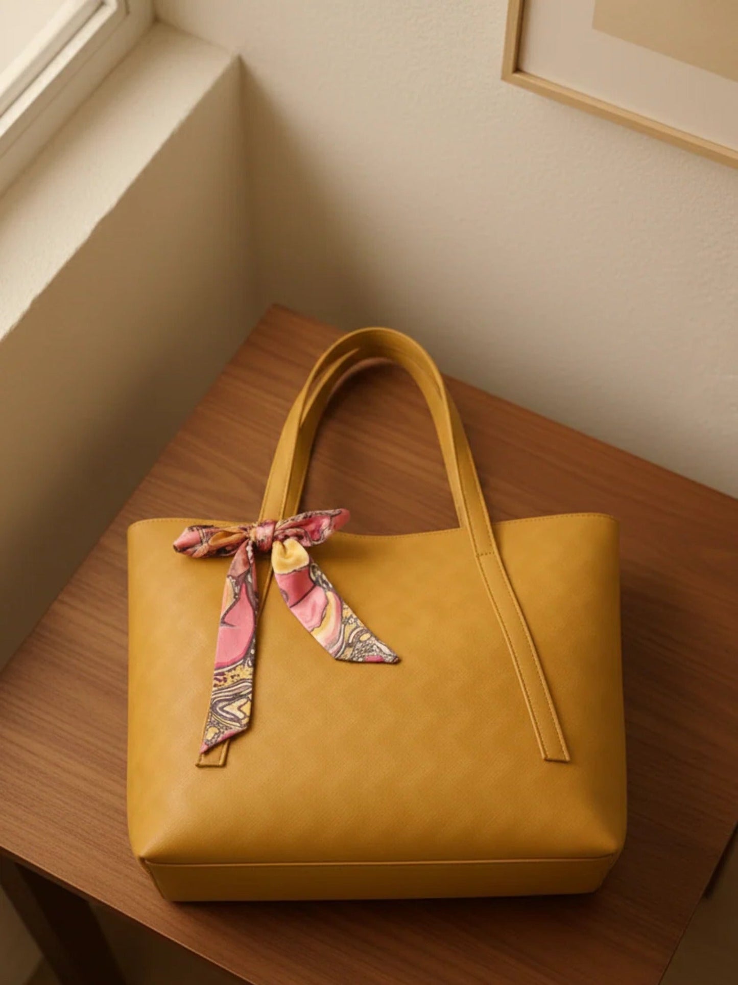 Yellow Zebaish Collection Tote Bag-ZB-003