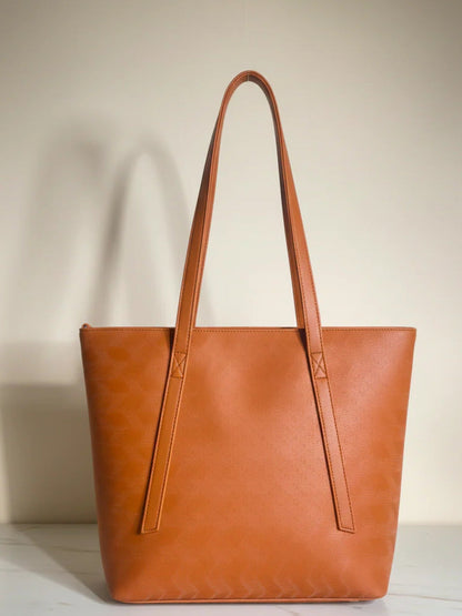 Brown Zebaish Collection Tote Bag-ZB-002