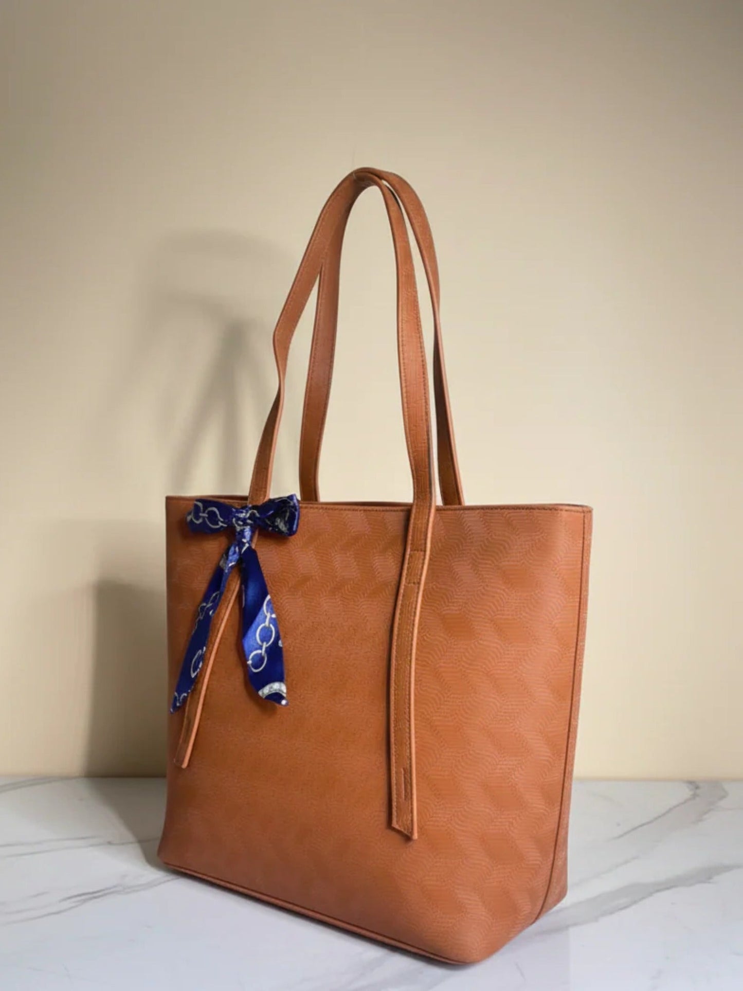 Brown Zebaish Collection Tote Bag-ZB-002