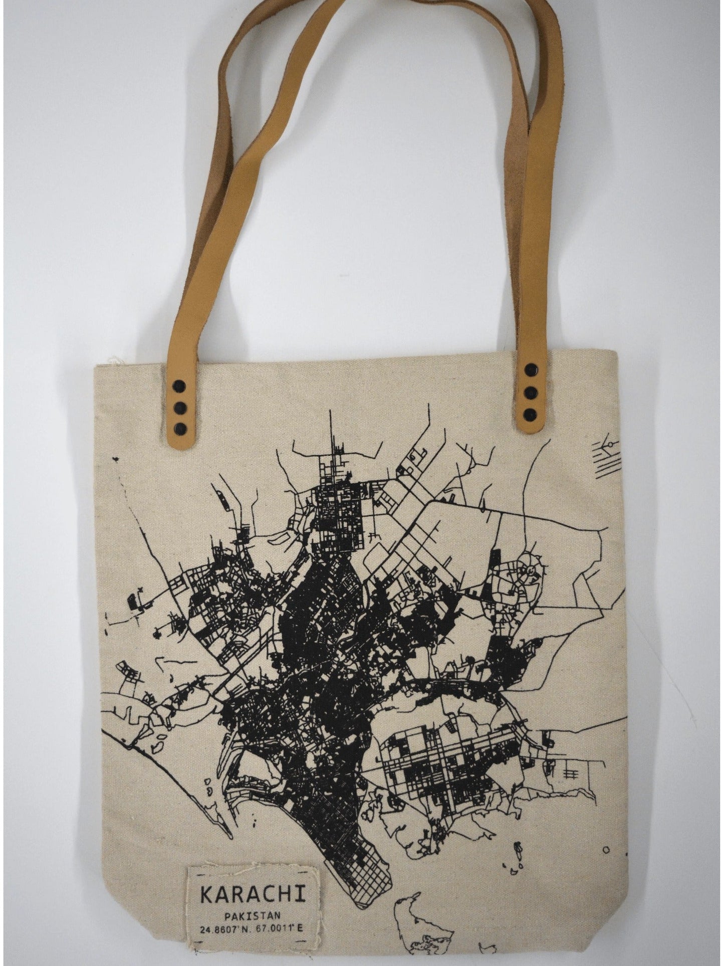 MappedPK Karachi Mapped Tote Bag