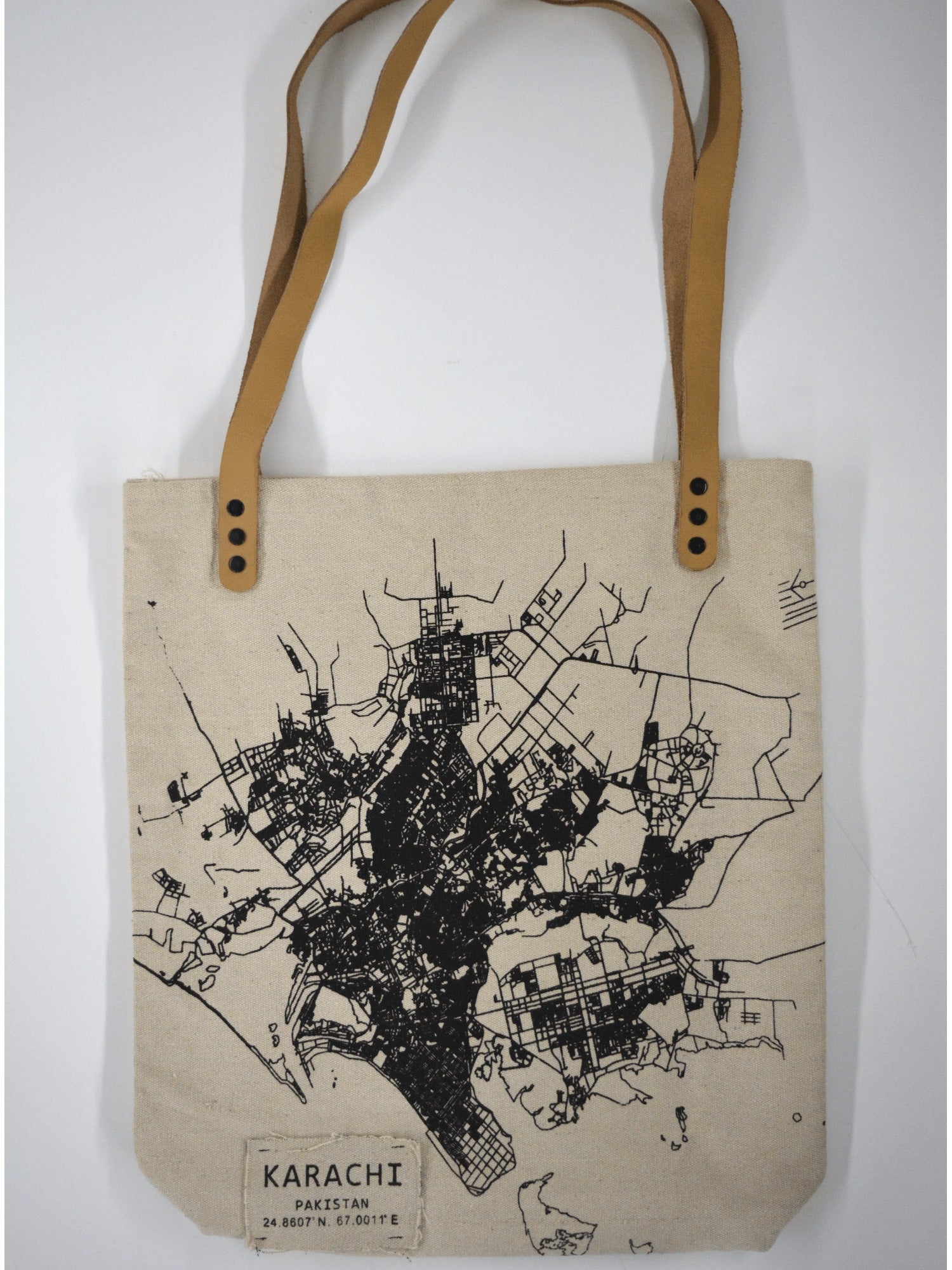 MappedPK Karachi Mapped Tote Bag
