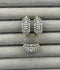 H&A Jewellery 18K Dual Tone Gold Polished Earrings and Ring Set
