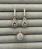 H&A Jewellery 18K Dual Tone Gold Polished Earrings and Ring Set