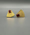 H&A Jewellery Indian Rajwari Gold Polished Stud Earrings