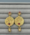 H&A Jewellery Indian Rajwari Gold Polished Earrings