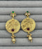 H&A Jewellery Indian Rajwari Gold Polished Earrings