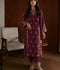 Silai Libas Linen Embroidered Stitched 2-Piece Suit-Deep Sapphire