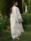White-Mahnur Morbagh Luxury Lawn'26 Embroidered Unstitched 3-Piece Suit-M-03