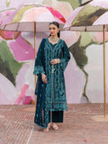 Green-Mahnur Morbagh Luxury Lawn'26 Embroidered Stitched 3-Piece Suit-M-04