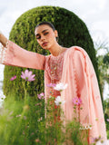 Pink-Mahnur Morbagh Luxury Lawn'26 Embroidered Stitched 3-Piece Suit-M-05
