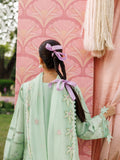 Green-Mahnur Morbagh Luxury Lawn'26 Embroidered Unstitched 3-Piece Suit-M-06