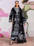 Black-Mahnur Morbagh Luxury Lawn'26 Embroidered Stitched 3-Piece Suit-M-08