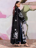 Black-Mahnur Morbagh Luxury Lawn'26 Embroidered Stitched 3-Piece Suit-M-08