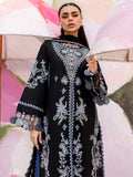 Black-Mahnur Morbagh Luxury Lawn'26 Embroidered Unstitched 3-Piece Suit-M-08