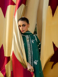 Green-Mahnur Morbagh Luxury Lawn'26 Embroidered Unstitched 3-Piece Suit-M-09