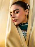 Green-Mahnur Morbagh Luxury Lawn'26 Embroidered Unstitched 3-Piece Suit-M-09