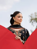 Black-Mahnur Morbagh Luxury Lawn'26 Embroidered Unstitched 3-Piece Suit-M-11