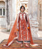 Hussain Rehar Barmala Pret'26 Lawn Embroidered 3-Piece Suit-Gerua