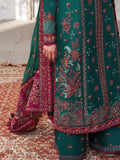 Green Hussain Rehar Barmala Pret'26 Lawn Embroidered 3-Piece Suit-Zammuradi