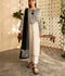 Khubsurat Libas Linen Embroidered Stitched 3-Piece Suit-White Arfa