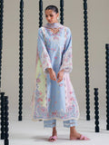 Blue Binilyas Amour Luxury Lawn'26 Embroidered Unstitched 3-Piece Suit-184-B