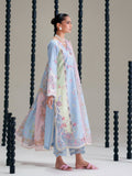 Blue Binilyas Amour Luxury Lawn'26 Embroidered Unstitched 3-Piece Suit-184-B