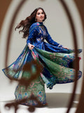 Blue Green Binilyas Amour Luxury Lawn'26 Embroidered Unstitched 3-Piece Suit-189-A