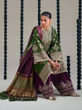 Green Binilyas Amour Luxury Lawn'26 Embroidered Unstitched 3-Piece Suit-183-B