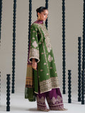 Green Binilyas Amour Luxury Lawn'26 Embroidered Unstitched 3-Piece Suit-183-B