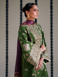 Green Binilyas Amour Luxury Lawn'26 Embroidered Unstitched 3-Piece Suit-183-B