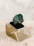 Green-Orya Jewellery Adjustable Ring-R0040