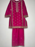 Pink Bin Shaukat Pima Lawn Embroidered Stitched 2-Piece Suit