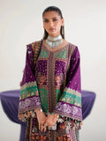 Purple Binilyas Amour Luxury Lawn'26 Embroidered Unstitched 3-Piece Suit-186-A