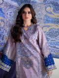 Blue Lilac Binilyas Amour Luxury Lawn'26 Embroidered Unstitched 3-Piece Suit-182-B