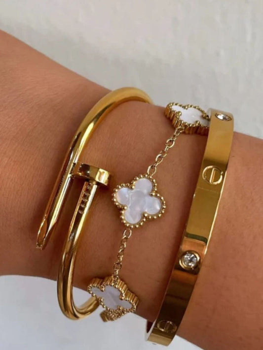 Golden Famus By Mahay Bracelet Pack of 3