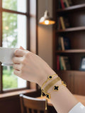 Golden Famus By Mahay Bracelet Pack of 3