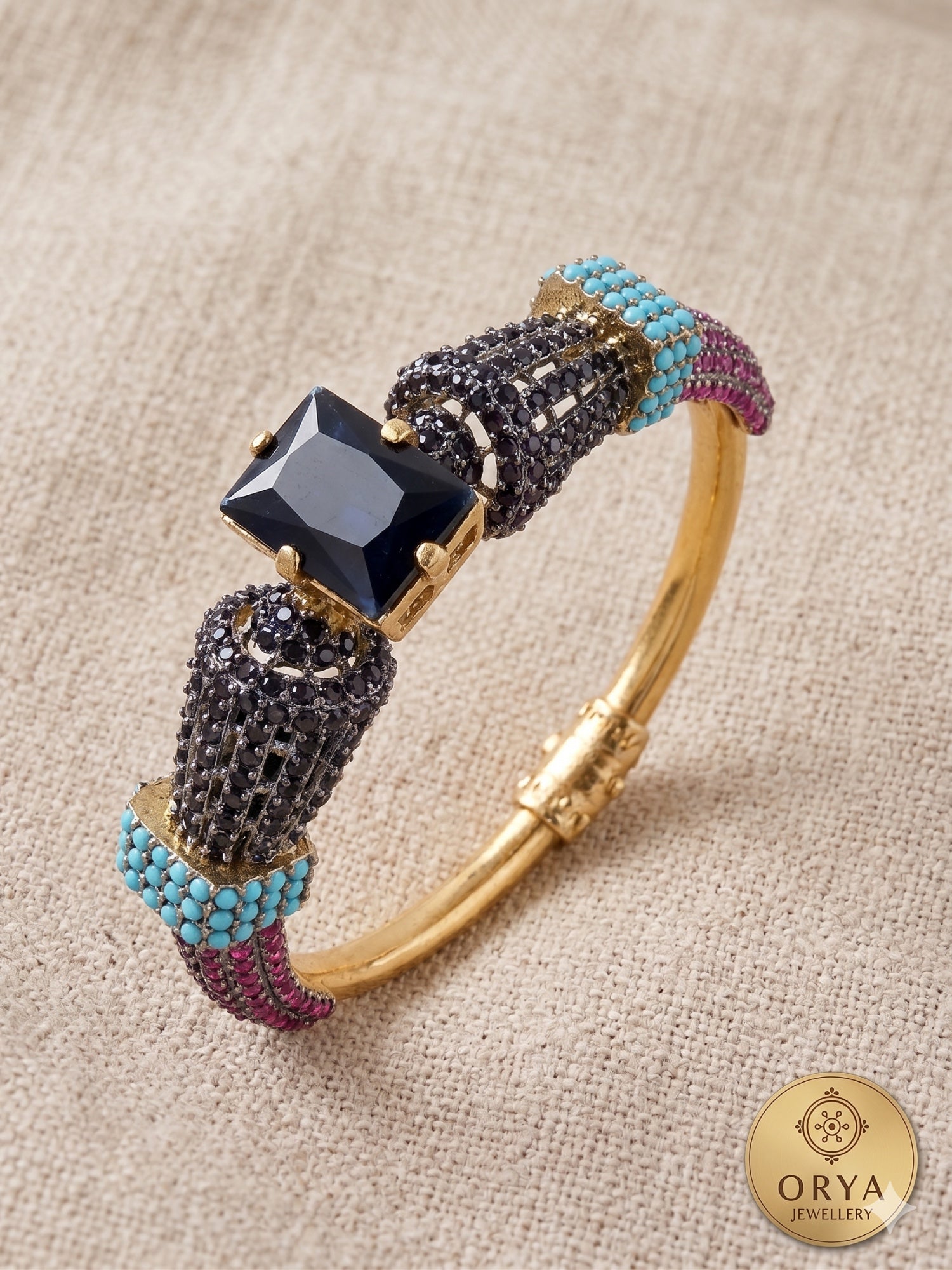 Orya Jewellery Multi Jewel Bangle