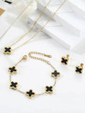 Famus by Mahay Clover Jewellery Set