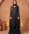 Savarna Silk Embellished Sharara Set-Black