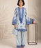 Savarna Cotton Embroidered Stitched 2-Piece Suit