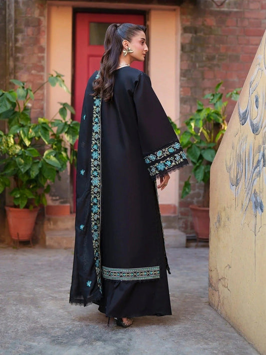 Mahnur Fiona Lawn'26 Embroidered Stitched 3-Piece Suit-F-11